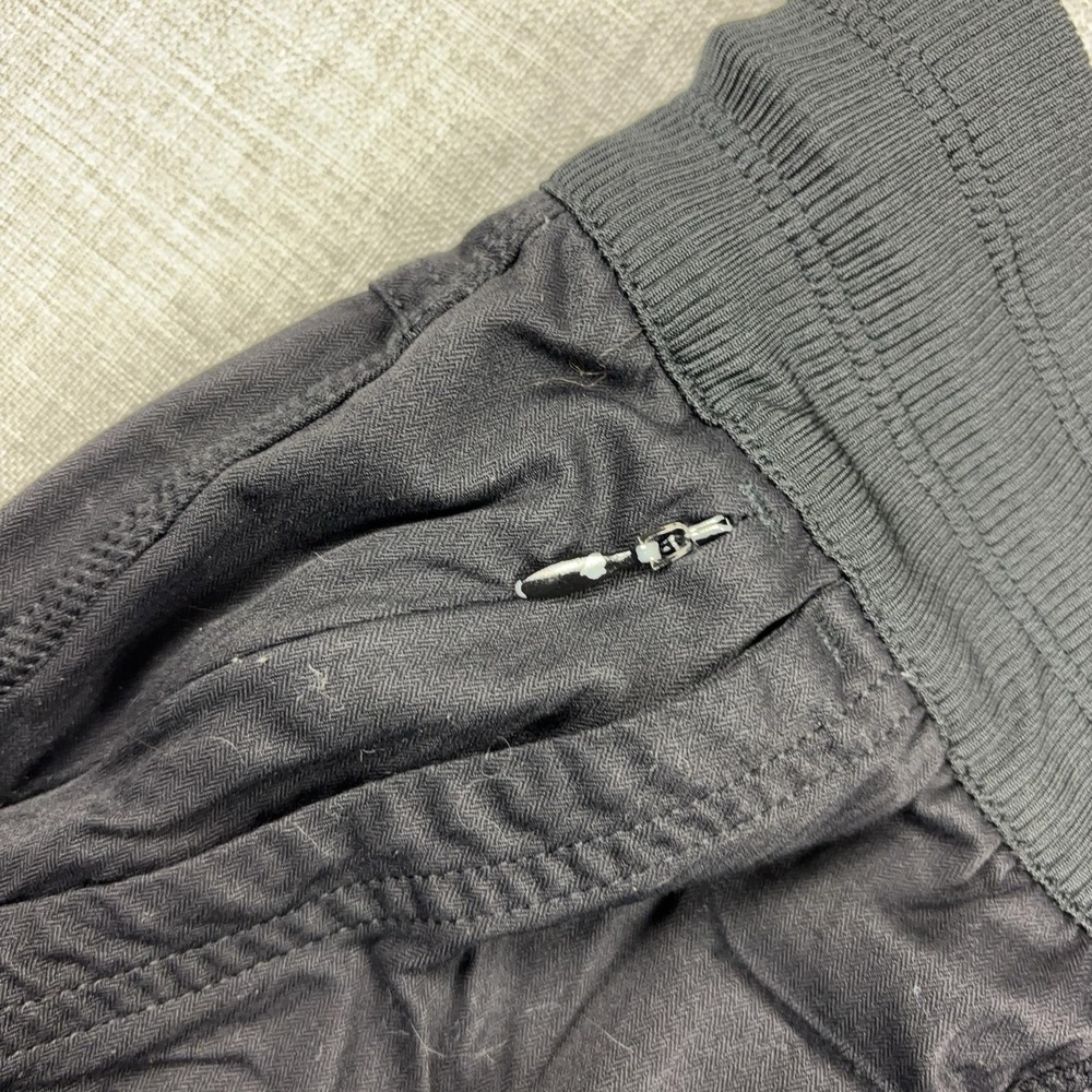 The North Face Capri Pants Womens M Black Hiking Nylon Stretch Travel Outdoor - Picture 8 of 11